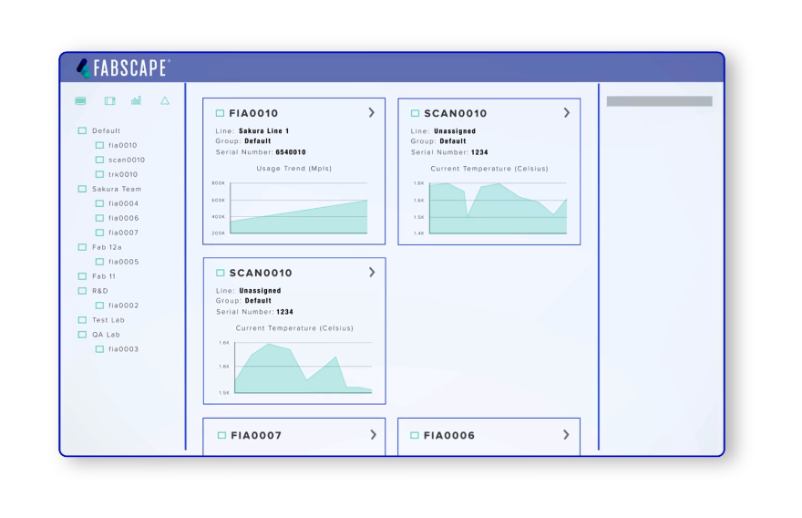 Fabscape Dashboard